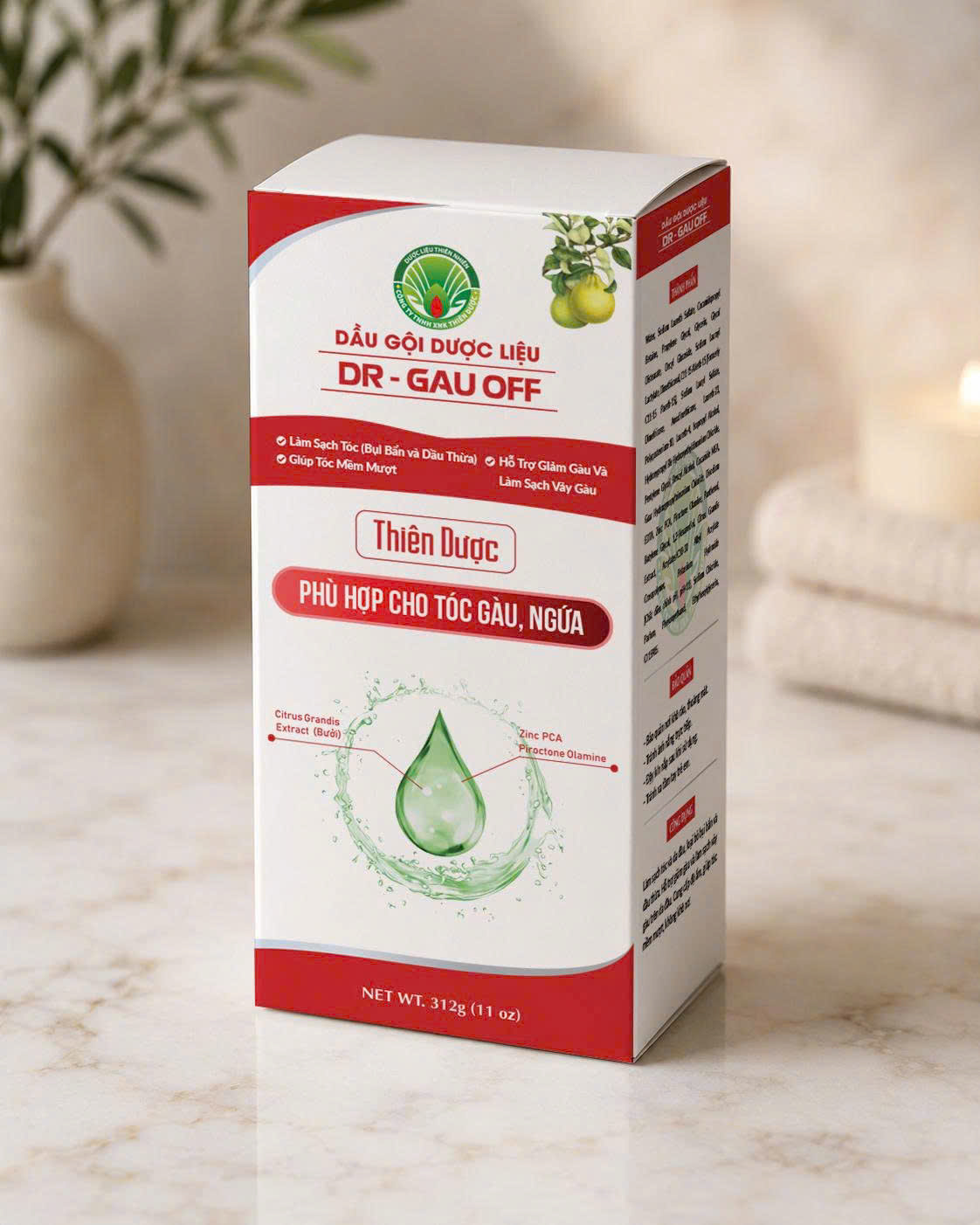 Sản phẩm dầu gội dược liệu Thiên Dược