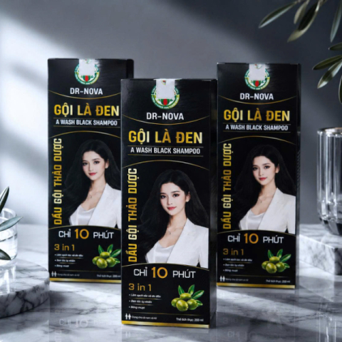 Dầu gội thảo dược gội là đen 3IN1