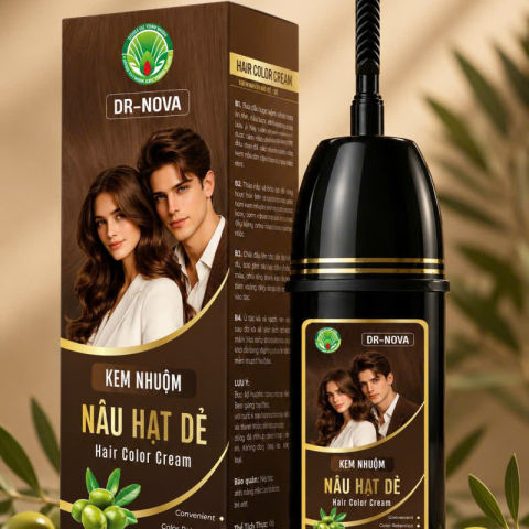 Kem Nhuộm Tóc Nâu Hạt Dẻ DR - NOVA